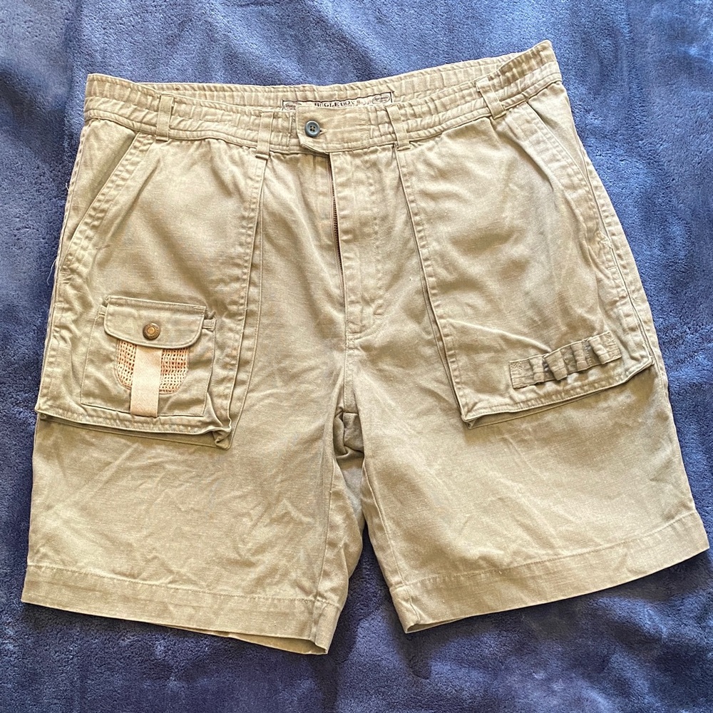 Vintage Bugle Boy Cargo Outdoor Shorts